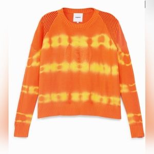 DESIGUAL Faded Ethnic Knit Jumper